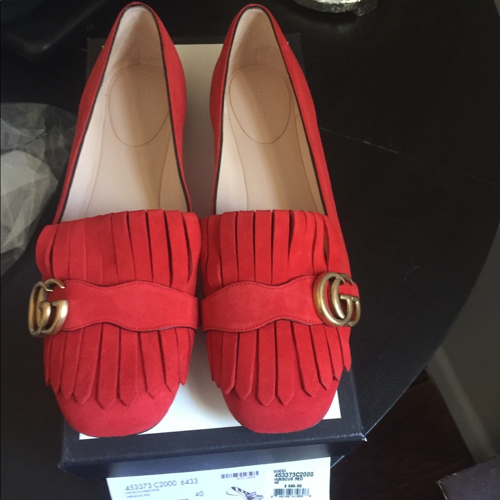 Gucci Marmont Flats